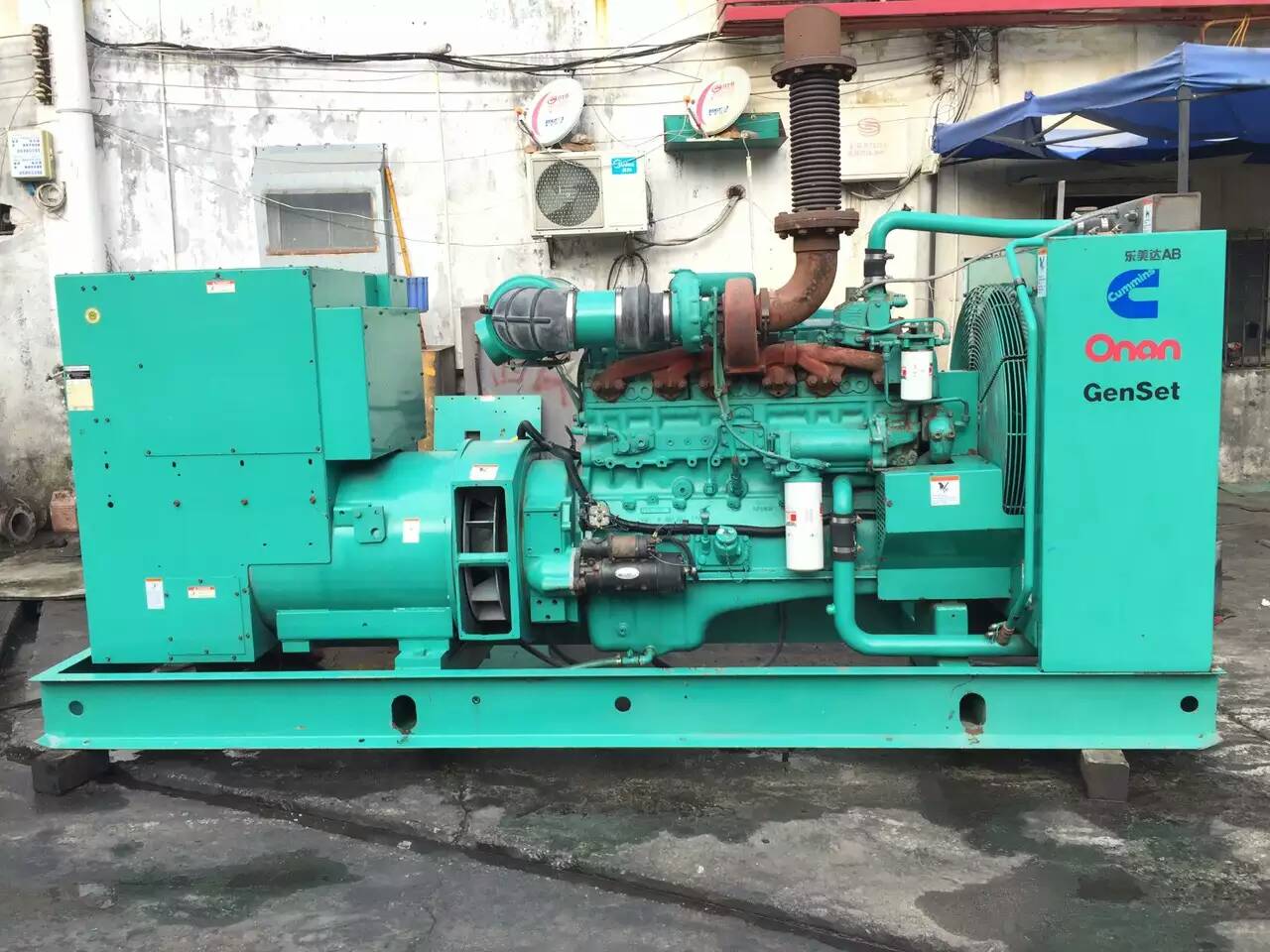 兴和租赁发电机-柴油发电机不正常冒烟的原因